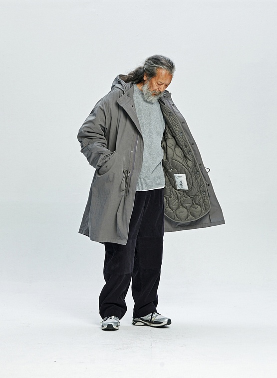 Парка FrizmWORKS Vincent M1965 Fishtail Parka Gray