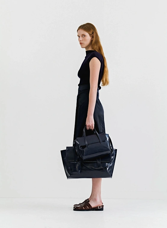 Женская юбка EPINGLER Wrap Pleats Organza Black