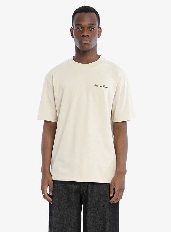 Футболка Walk In Paris Timeless Tee Beige