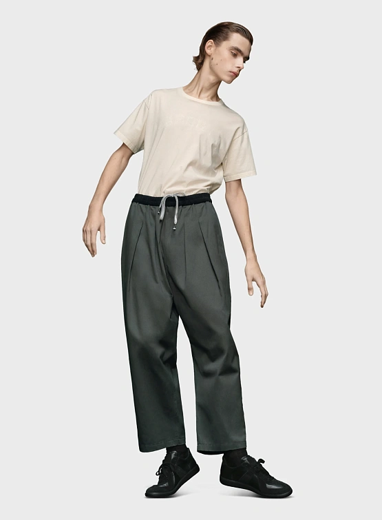 Брюки Maison Margiela Four Stitches Dark Grey