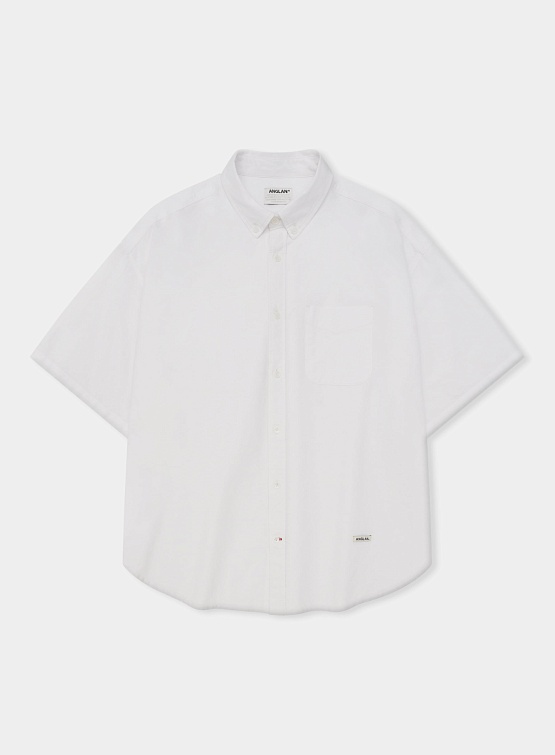 Рубашка ANGLAN Oxford Half Shirt White