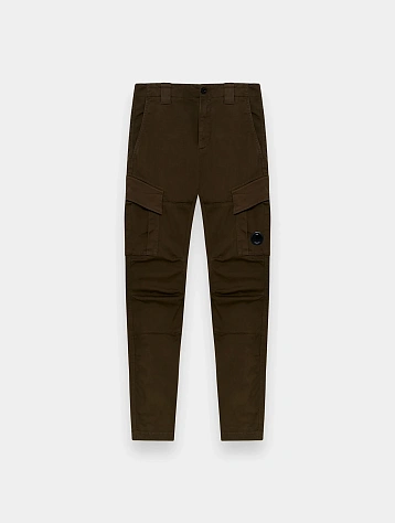 Брюки C.P. Company Stretch Sateen Cargo Lens Ivy Green