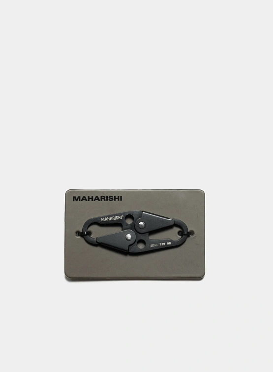 Карабин MAHARISHI 9050 Key Clip Black