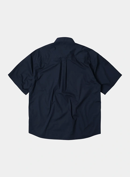 Рубашка FrizmWORKS Typewriter Half Shirt Navy