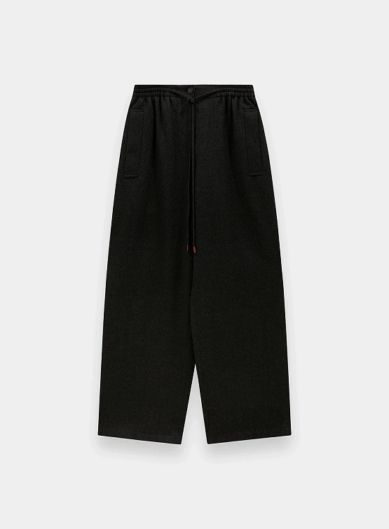 Женские брюки LE17SEPTEMBRE Drawstring Easy Wool Charcoal