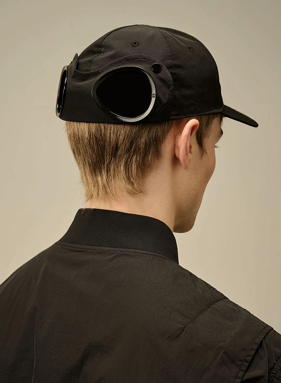 Кепка C.P. Company Chrome-R Goggle Cap Black