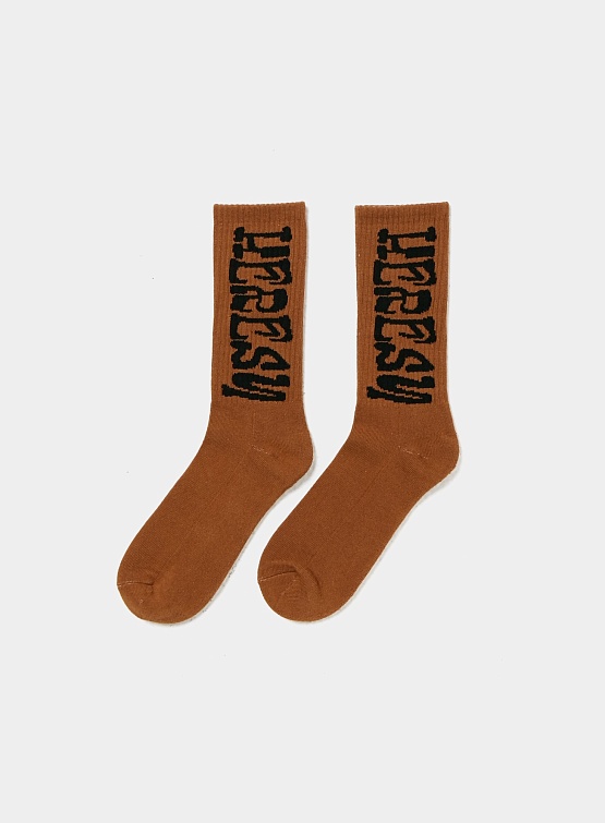 Носки Heresy Stamp Socks Brown