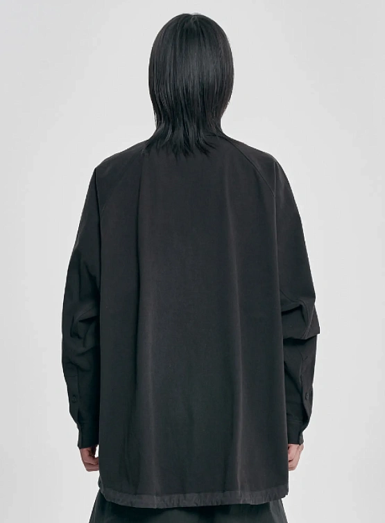 Овершот AJOBYAJO 3D Raglan String Black