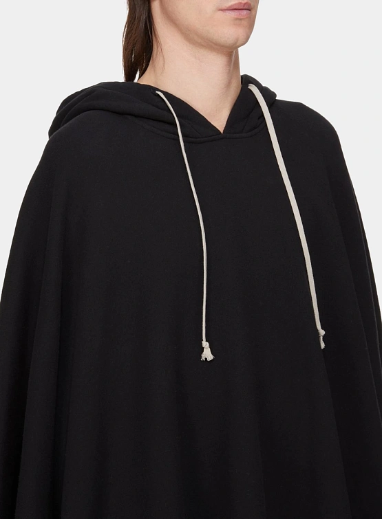 Худи RICK OWENS DRKSHDW Poncho Black