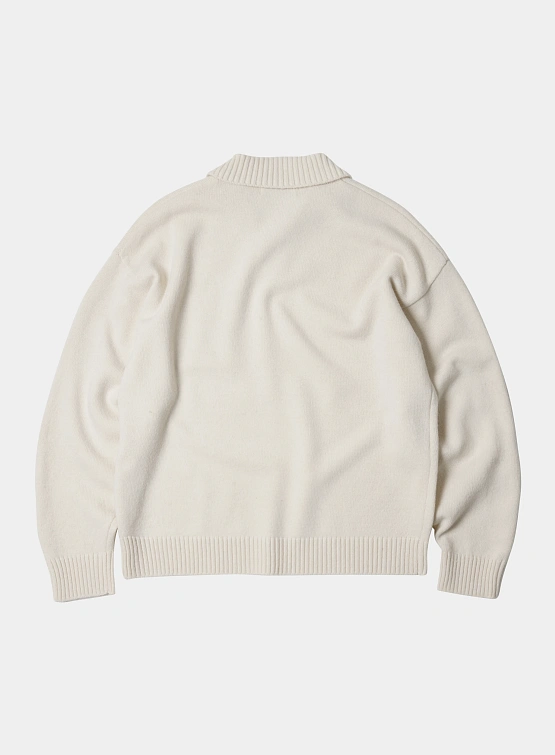 Свитер FrizmWORKS Wool Collar Knit Pullover Ivory