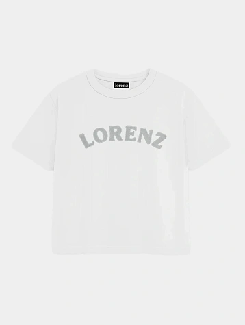 Футболка lorenz Appliqué T-Shirt White