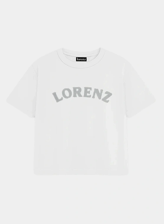 Футболка lorenz Appliqué T-Shirt White