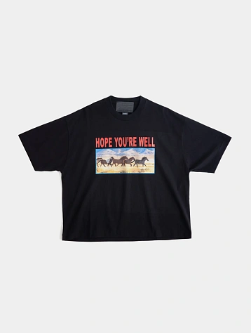 Футболка Jungles Jungles Horses Black