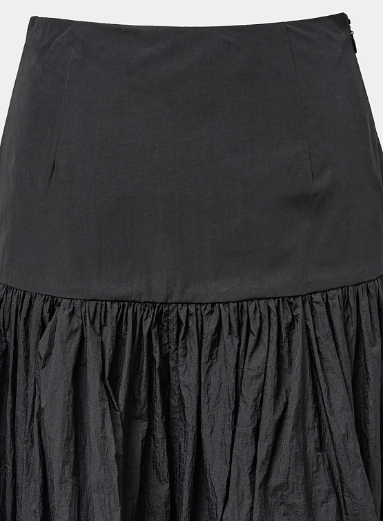 Женские брюки AMOMENTO Shirring Culotte Black
