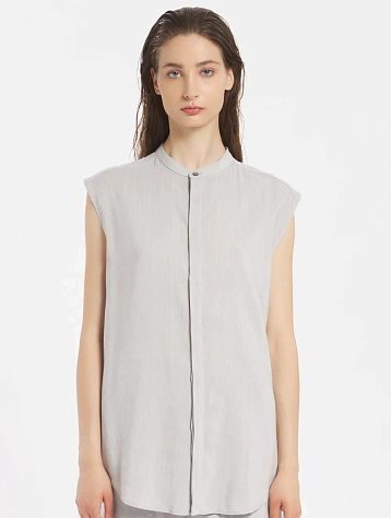 Женская рубашка без рукавов Barena Venezia Magnani Tendon Grafite