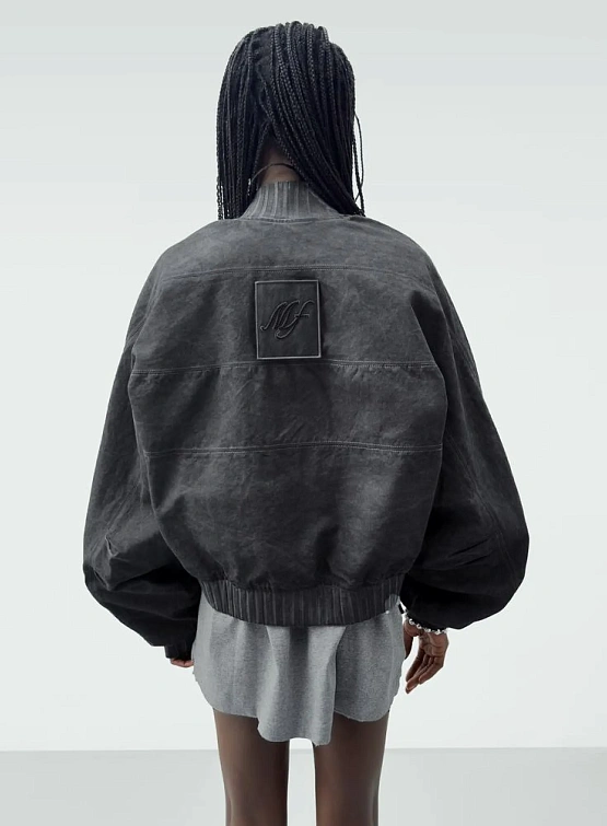 Бомбер MADFRENZY Oversized Black