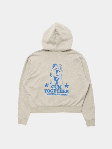 Зип-худи Carne Bollente Cum-munity Values Melange Grey