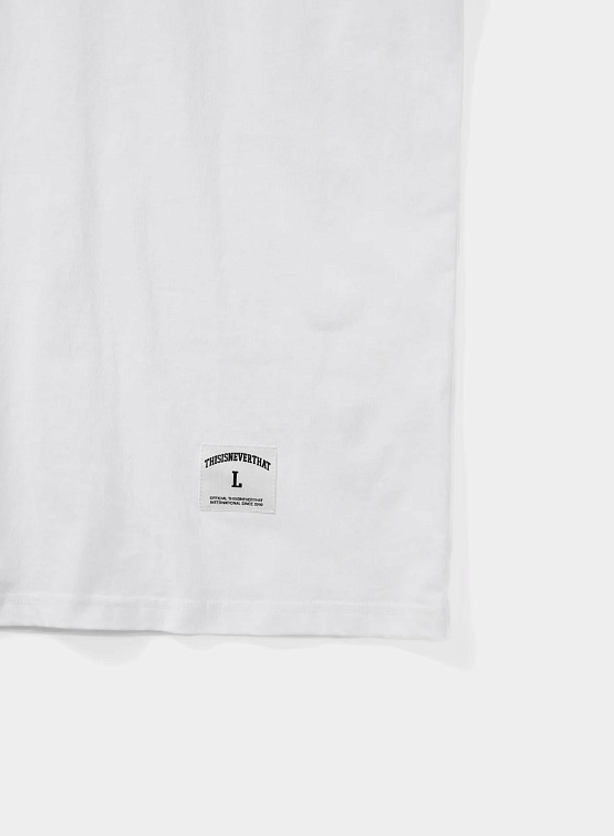 Футболка thisisneverthat OL-Logo Tee White