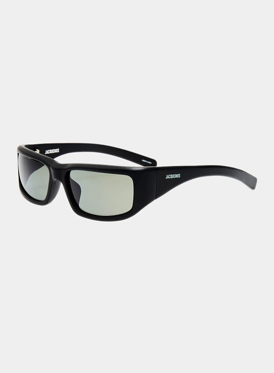 Очки JACQUEMUS Aero Metallic Black