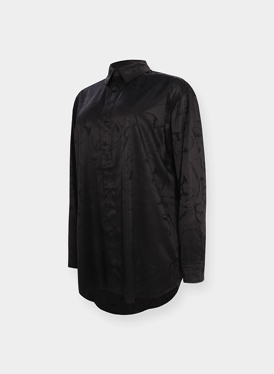 Женская рубашка Han Kjøbenhavn Jacquard Shirt Black