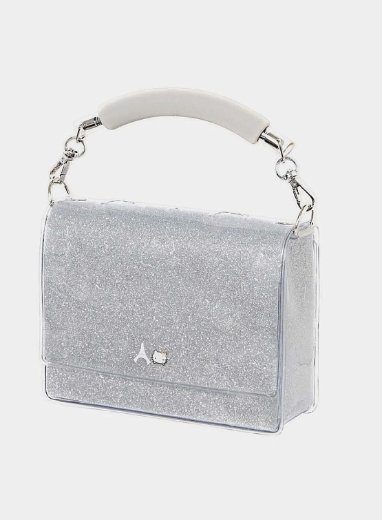 Сумка nana-nana A6 Glitter Pvc Bag Silver