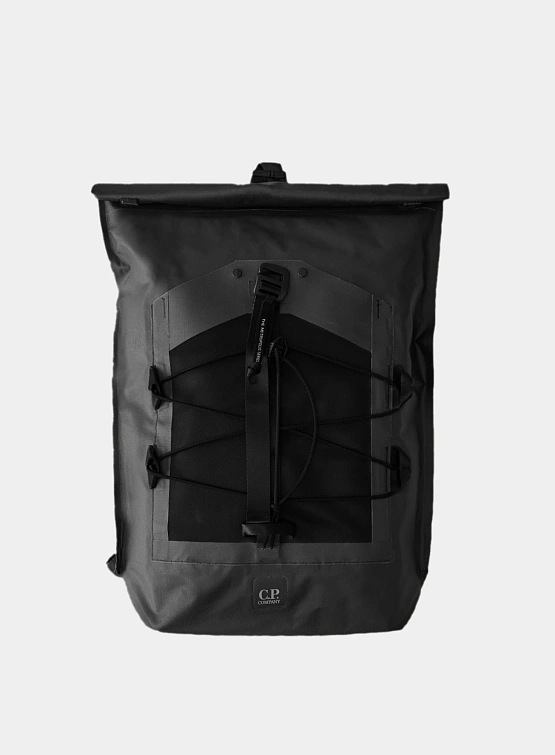 Рюкзак C.P. Company The Metropolis Series Rubber Reps Roll Black