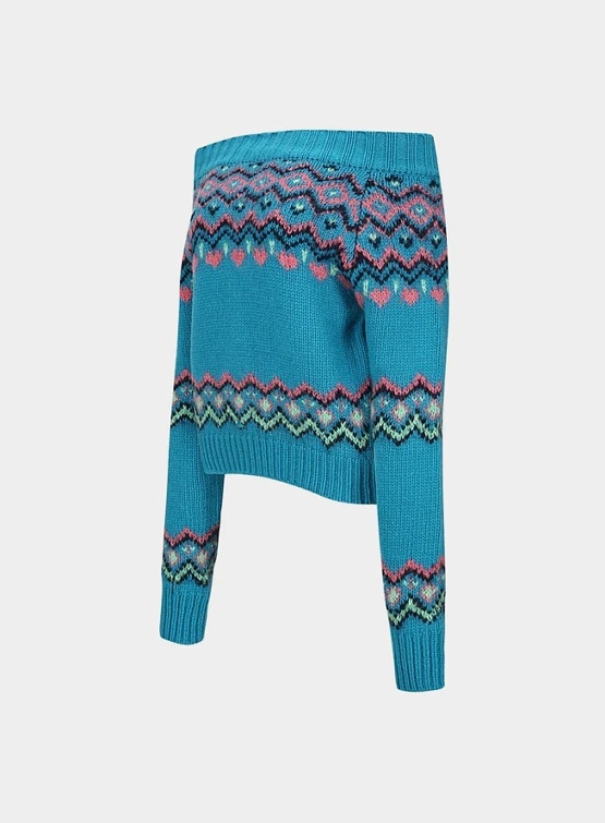 Женский джемпер Andersson Bell Tako Nordic Knit Top Blue