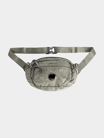Сумка C.P. Company Nylon B Crossbody Pack Silver Sage