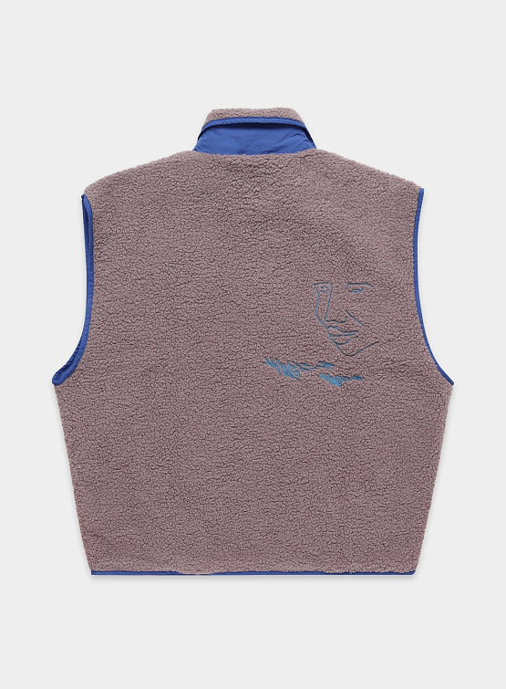 Жилет Jungles Jungles Fuzzy Vest Brown/Blue