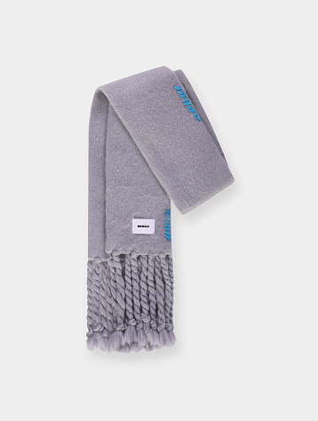 Шарф BONSAI Knit Mohair Scarf Grey