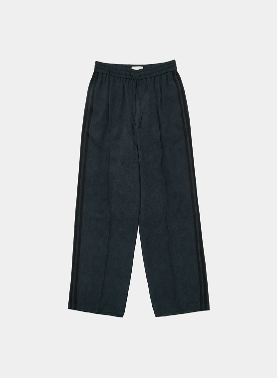 Брюки AMOMENTO Straight Tuck Banding Pants Dark Navy