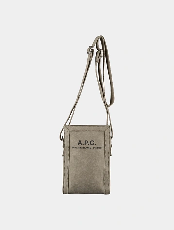 Сумка A.P.C. Recuperation Neck Pouch Kaki