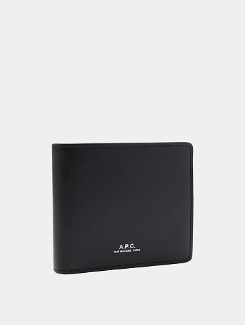 Кошелек A.P.C. Portefeuille London 2.0 Noir