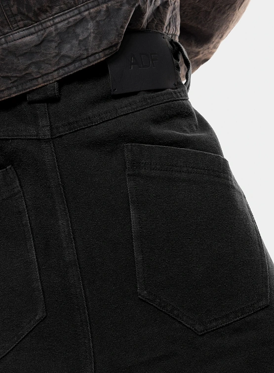 Шорты ARNODEFRANCE Skirt Shorts Washed Black