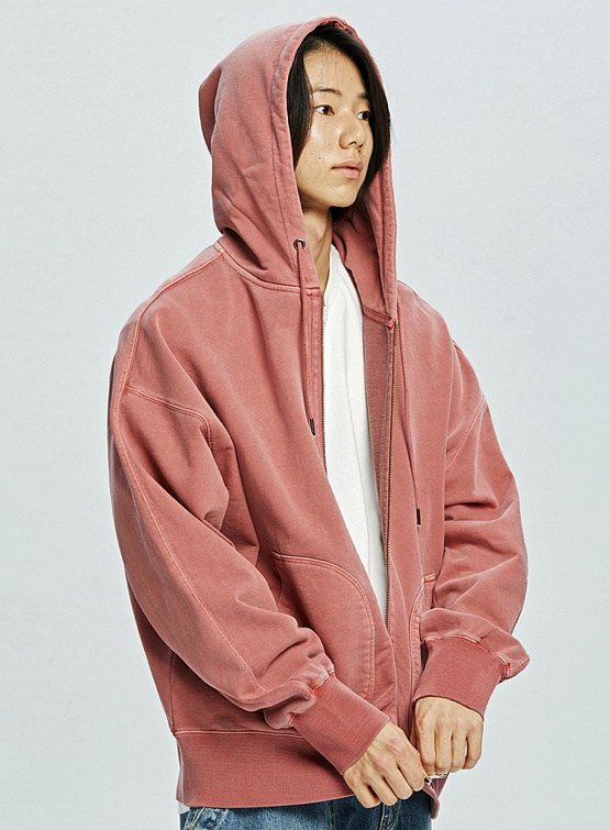 Зип-худи FrizmWORKS Og Pigment Dyeing Pink