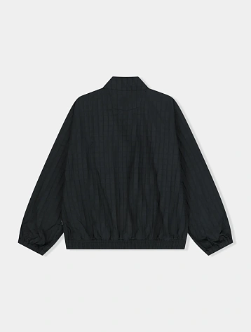 Ветровка YESEYESEE Windowpane Zip Blouson Black