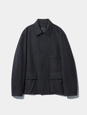 Полупальто LE17SEPTEMBRE Wool Field Gray