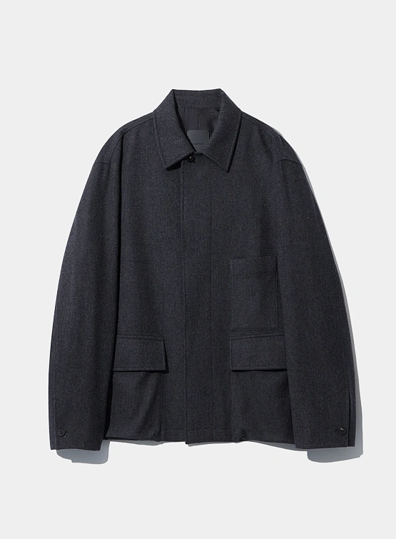 Полупальто LE17SEPTEMBRE Wool Field Gray