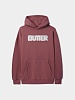 Худи Butter Goods Rounded Logo Pullover Rhubarb