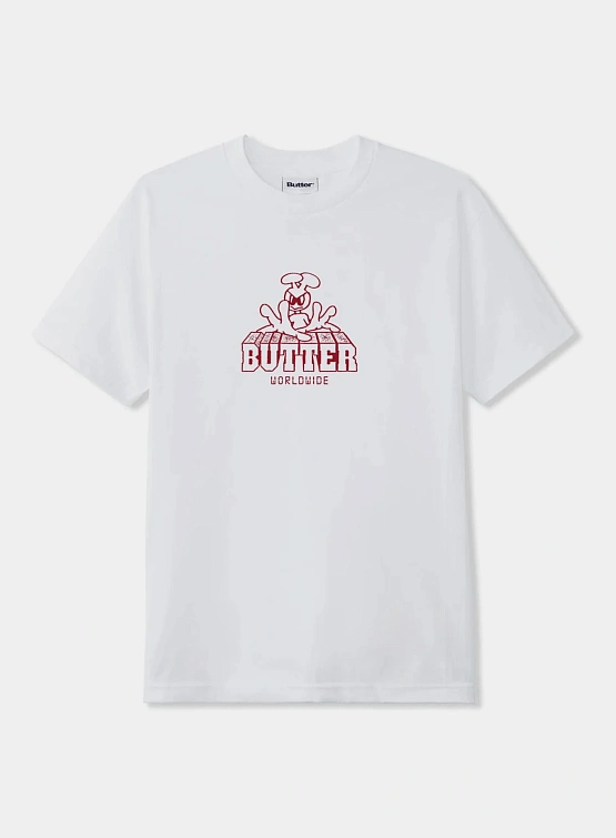Футболка Butter Goods Alien Tee White