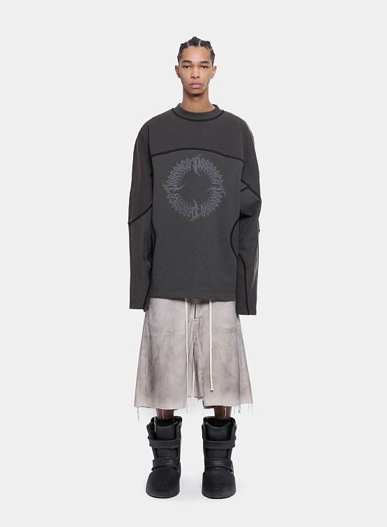 Шорты ARNODEFRANCE Dirty Baggy Shorts White