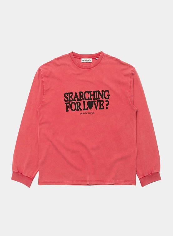 Лонгслив Carne Bollente Cupid's Calling Off Red