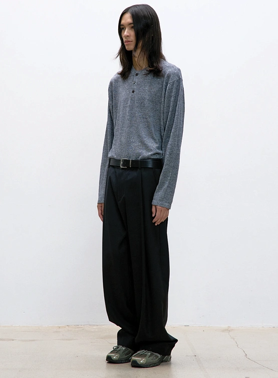 Брюки COOR Essential Wool Trousers Black