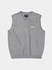 Жилет thisisneverthat Script Logo Knit Vest Grey