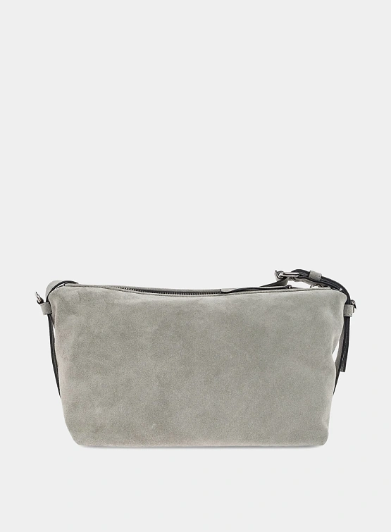Сумка MOSCHINO Tie Me Hobo Suede Sage Green
