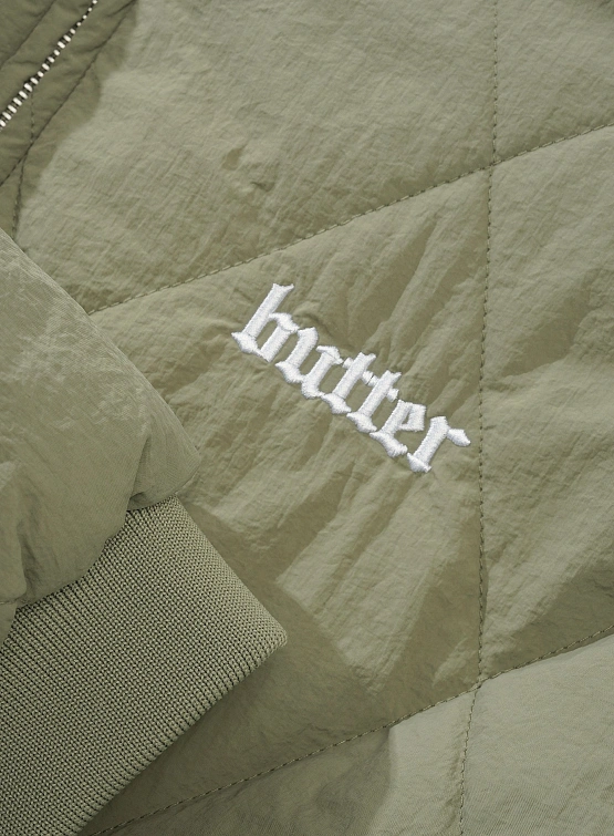 Бомбер Butter Goods Frenzy Work Jacket Sage