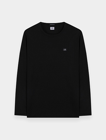Лонгслив C.P. Company 70/2 Mercerized Jersey Black
