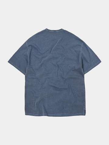 Футболка FrizmWORKS OG Pigment Dyeing Half Tee Blue