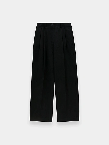 Женские брюки LE17SEPTEMBRE Claire Cotton Twill Black
