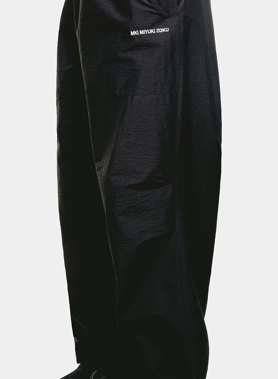 Брюки MKI MIYUKI ZOKU Washed Cotton Nylon Parachite Black